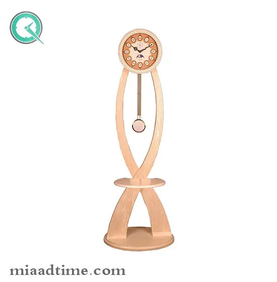 ساعت ایستاده مدرن لوتوس نسکافه ای مدل Modern Floor Clock MF-122 NE ساعت ایستاده